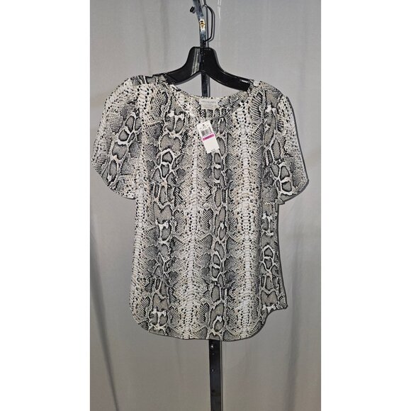 Van Heusen Women's Snake Skin Top - XXS - Picture 1 of 4